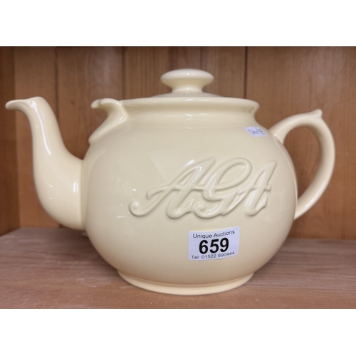 659 - A large Aga teapot