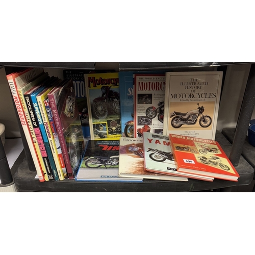 694 - A quantity of motorbike books