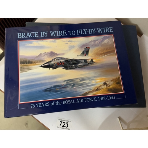 723 - Brace By Wire To Fly By Wire, 75 years of the Royal Air Force 1918 - 1993