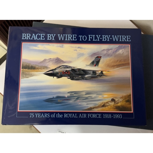 723 - Brace By Wire To Fly By Wire, 75 years of the Royal Air Force 1918 - 1993