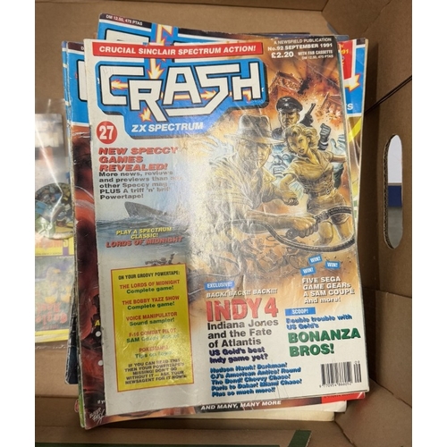 755 - A box of Sinclair & ZX spectrum magazines