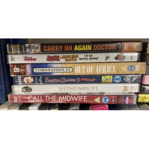 760 - A selection of DVDs including Doctor Who, Carry On etc