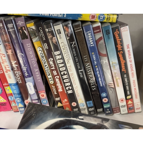 760 - A selection of DVDs including Doctor Who, Carry On etc