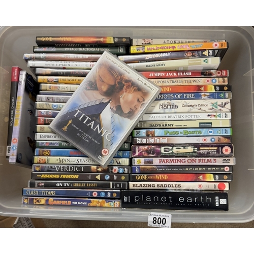 800 - A good lot of DVDs