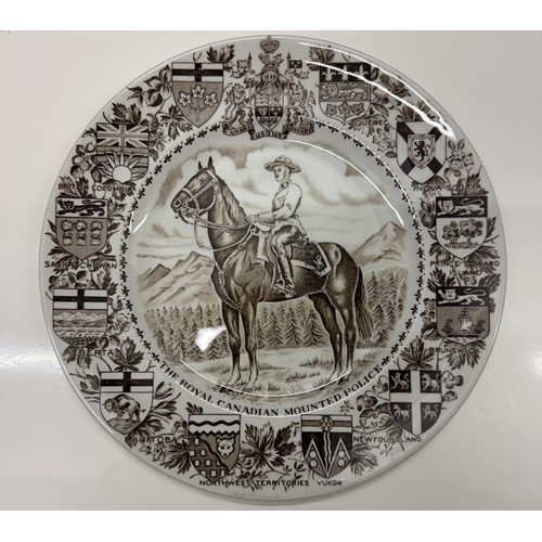 816 - 3 Commemorative plates, Sydney Opera House, Bi-Centenary Of Australia, & Royal Canadian mounted plat... 