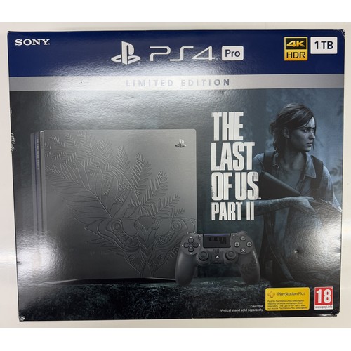 780 - Limited Edition PlayStation 4 Pro console The Last Of Us Part II