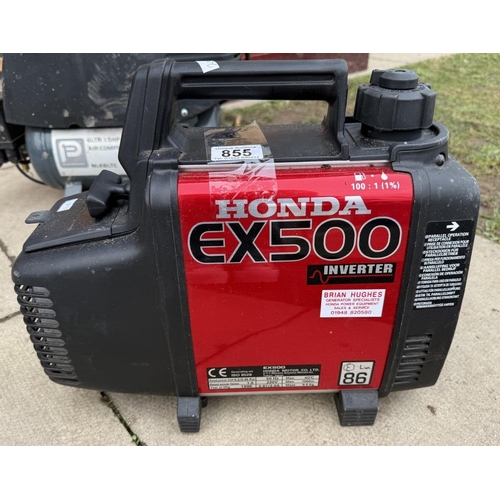 855 - A Honda EX500 petrol inverter