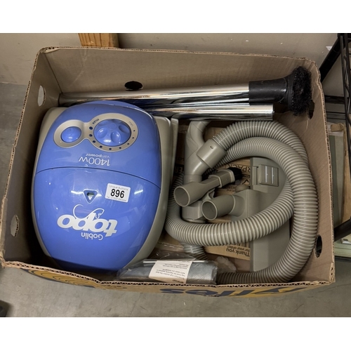 896 - A Goblin 1400W Vacuum cleaner & Vax blade ( no charger)