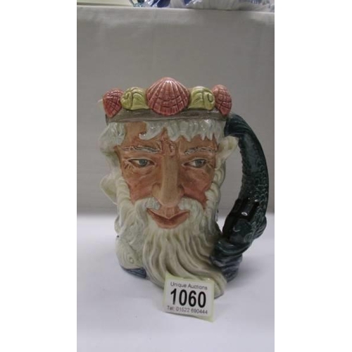 1060 - A Royal Doulton character jug - Neptune D6548.