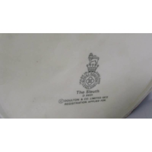 1061 - A Royal Doulton character jug - The Sleuth D6631.