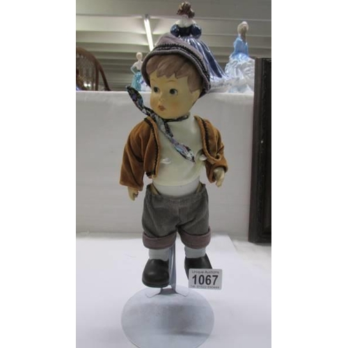 1067 - An unusual Goebel boy doll.