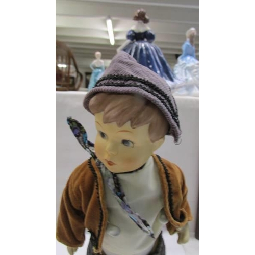 1067 - An unusual Goebel boy doll.