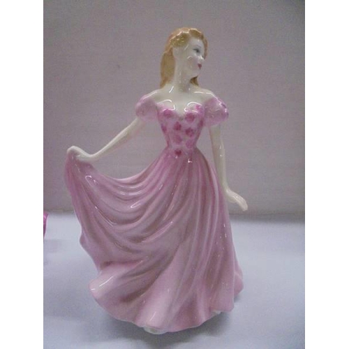 1202 - Four Royal Doulton Classics figurines including Sweetheart.