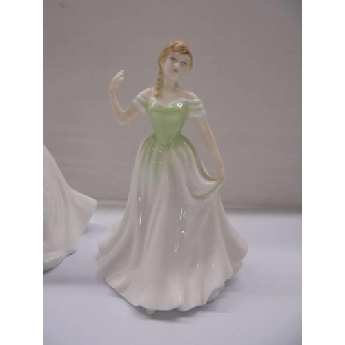 1212 - Seven Royal Doulton small figurines including Sweet delight.