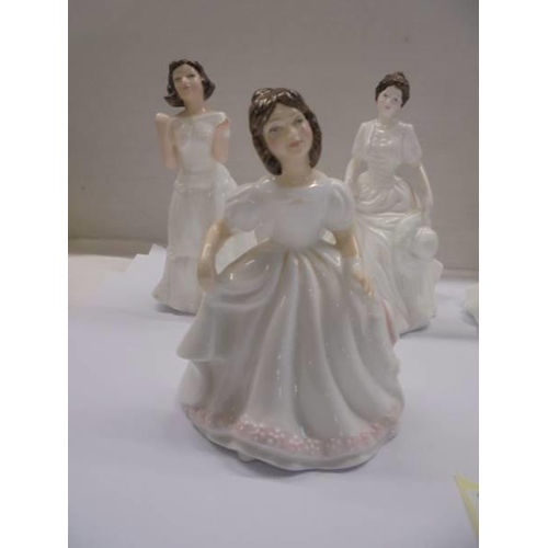 1212 - Seven Royal Doulton small figurines including Sweet delight.