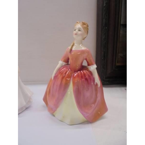 1212 - Seven Royal Doulton small figurines including Sweet delight.