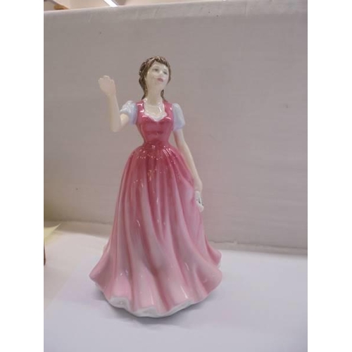 1215 - Five music related Royal Doulton figurines including Sweet Music.