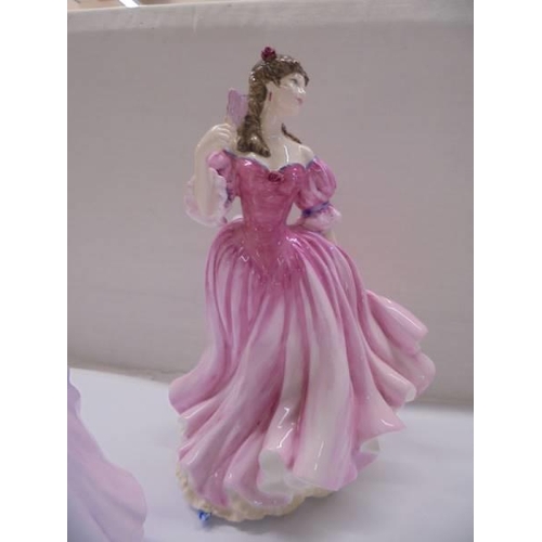 1217 - Three Royal Doulton figures of the Year including Jessica 1997.