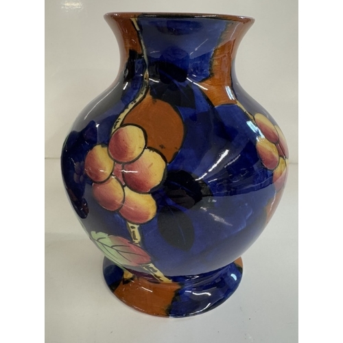 1366 - A pair of Court ware peach bloom vases