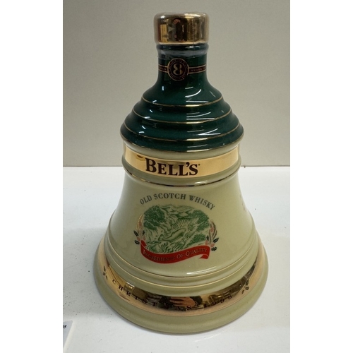 1272 - 2 boxed Bells limited edition Scotch whiskey decanters 1998 & 2000