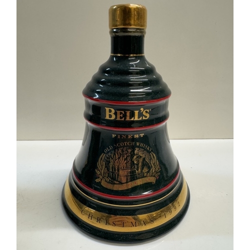 1283 - 4 Boxed Bells Whiskey decanters, Christmas 1988 &  1991 Extra Special, 1992 & 1996 aged 8 years