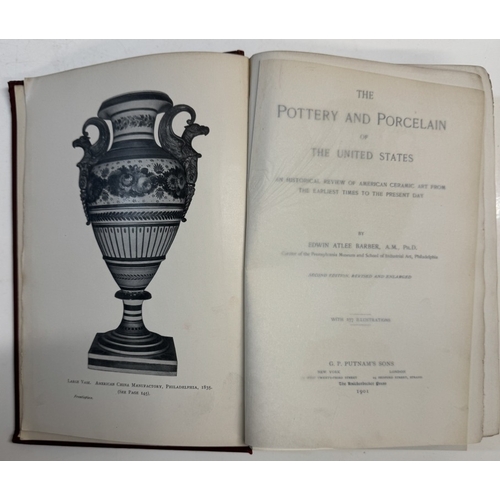 1285 - The Pottery & Porcelain Marks Of The United States 1901 by Edwin Atlee Barber