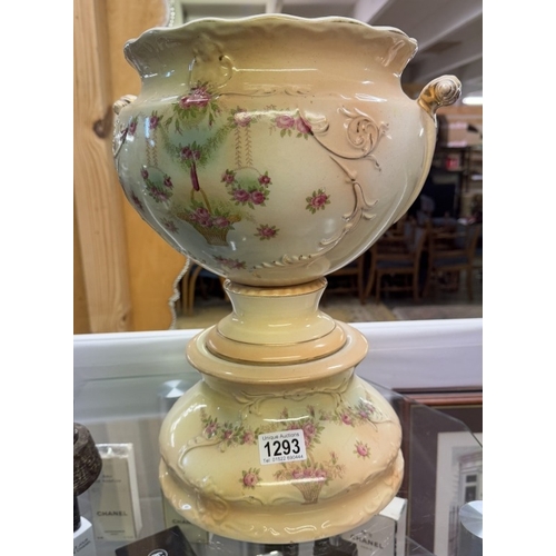 1293 - A Ceramic jardiniere