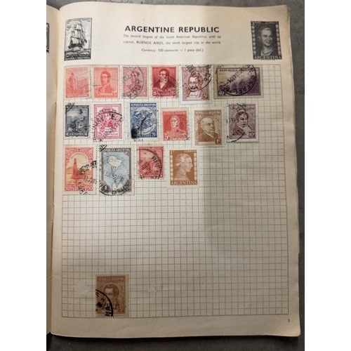 1311 - A collection of stamps including 8 albums, stock cards, loose stamps, many on paper, covers, large q... 