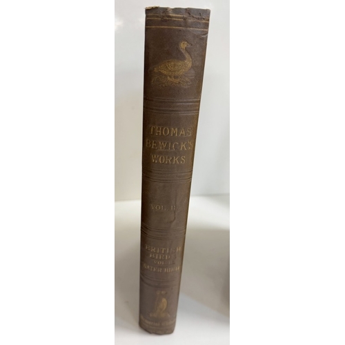 1320 - A quantity of Thomas Bewick related books including Bewick Gleanings 1886 & Vol II 1885, Vol III 188... 