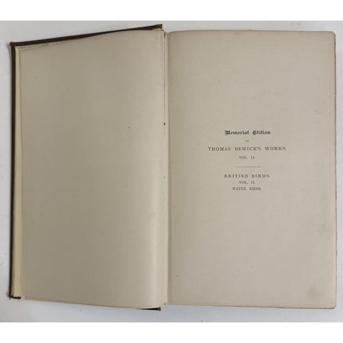 1320 - A quantity of Thomas Bewick related books including Bewick Gleanings 1886 & Vol II 1885, Vol III 188... 