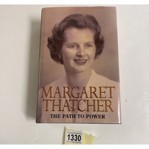 1330 - A signed Margaret Thatcher The Path To Power Signed by Margaret Thatcher