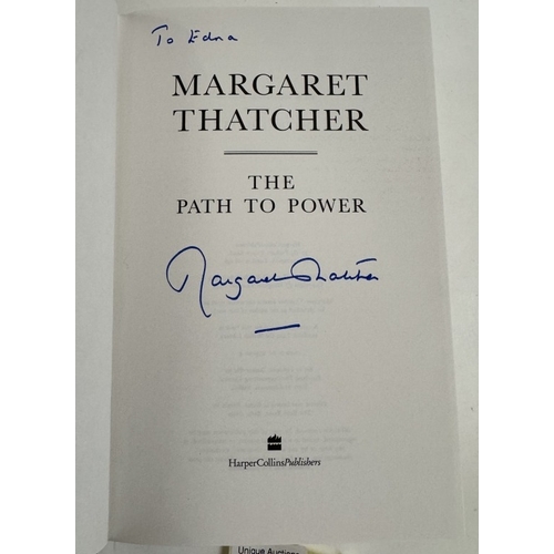 1330 - A signed Margaret Thatcher The Path To Power Signed by Margaret Thatcher