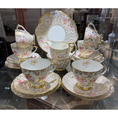 1394 - A Royal Stuart bone China tea set