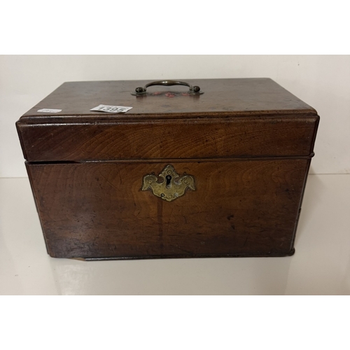 1395 - An unusual Victorian writing box