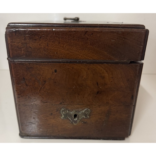 1395 - An unusual Victorian writing box