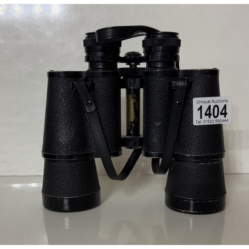 1404 - A pair of Tasco 10 x 50 field view binoculars