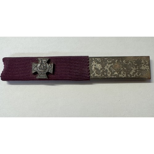 1114 - A Victoria cross ribbon bar (Post 1917 but not attributed)