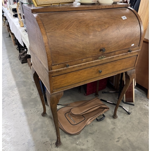 1187 - A roll top writing desk