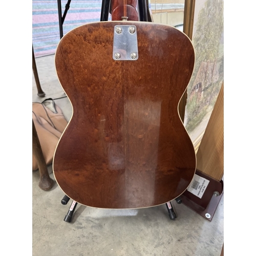 1188 - An EKO acoustic guitar with soft case.