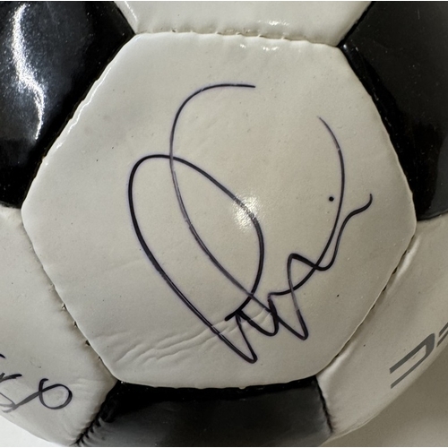 1196 - An Autographed Derby County FC 2011 / 2012 football including Nigel Clough, 3 Gareth Roberts, 4 Crai... 