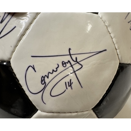 1196 - An Autographed Derby County FC 2011 / 2012 football including Nigel Clough, 3 Gareth Roberts, 4 Crai... 