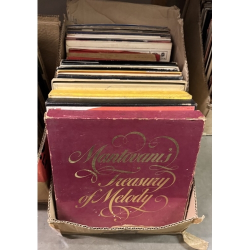 1569 - 3 Large boxes of vinyl records including box sets