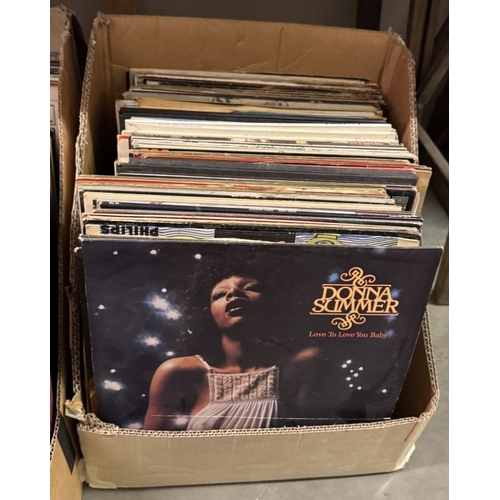 1569 - 3 Large boxes of vinyl records including box sets