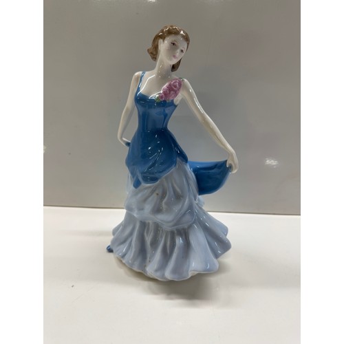 1211 - Five Royal Doulton Pretty Ladies figurines including Loving thoughts.