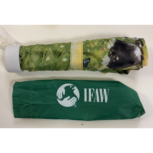 1561 - 2 new IFAW cat umbrellas