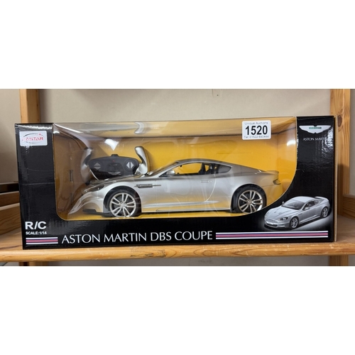 1520 - A boxed & new Rastar Aston Martin Coupe