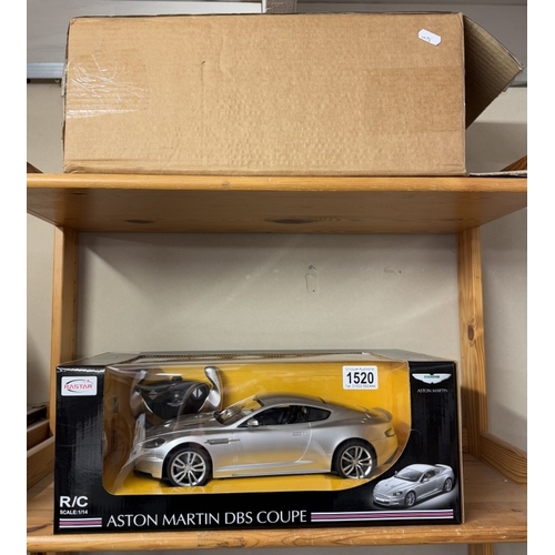 1520 - A boxed & new Rastar Aston Martin Coupe