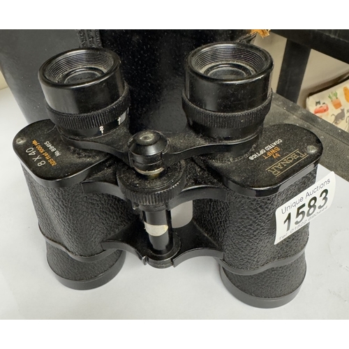 1583 - A cased set of Tecnar binoculars