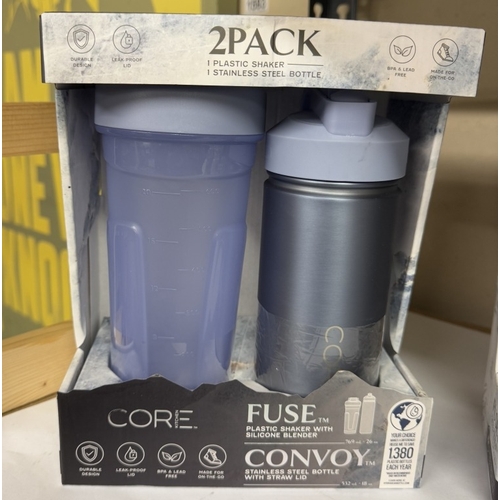 1588 - 2 new packs of core shaker & blenders