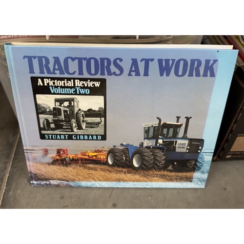 1796 - 4 Boxes of magazines on tractors etc